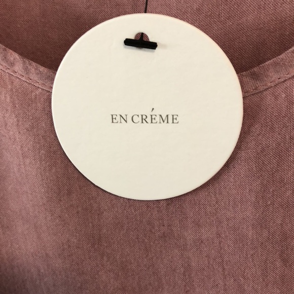 En Crème Anthropology Dress Sleeveless Trapeeze New With Tag SZ M - Picture 4 of 8